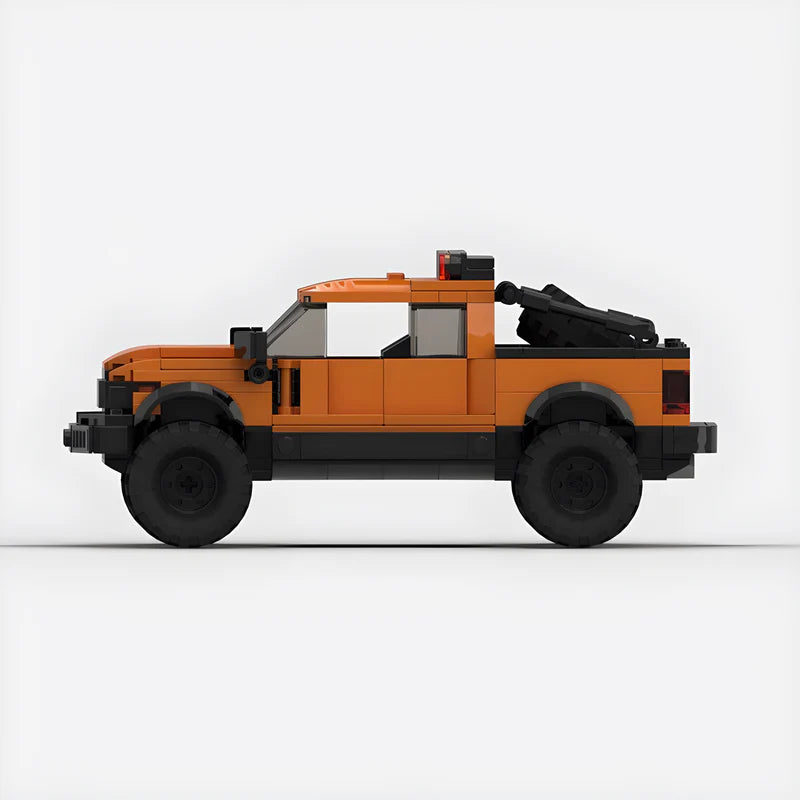 Ford F150 Raptor|Naranja