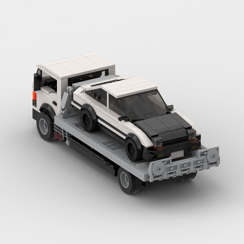 Flatbed Trailer with Toyota AE86